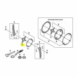 Araignée Shimano STEPS CRE80B E8050/M8050 11v