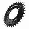 Plateau Rotor VTT NoQX1 BCD76 à 4 Bras Noir -Plateaux Vélo populaire boutique RT C01 509 C