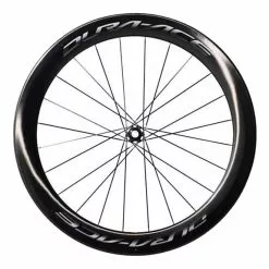 Roue Avant Shimano Dura-Ace R9170 C60 Disc Brake Pour Tubulaire Axe Passant 12x100mm Avec Sac De Transport