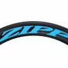 Autocollants Zipp Pour Roue 404 Bleu Mat