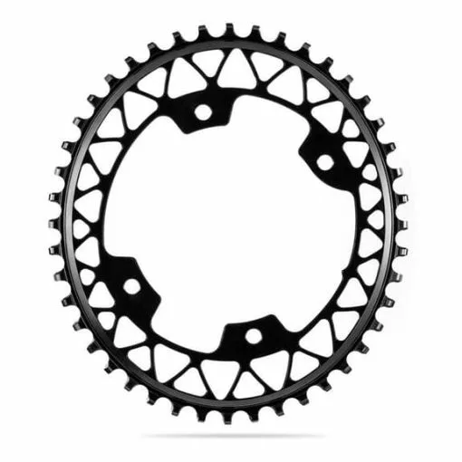 Absolute Black Plateau AbsoluteBLACK Ovale 1X 110/4BCD Pour Shimano 9100/8000/9000/6800 Noir -Plateaux Vélo populaire boutique abs absolgrov44 110 4bk c 001