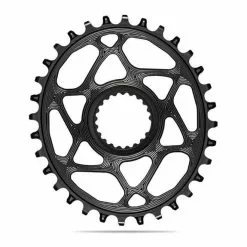 Absolute Black Plateau AbsoluteBLACK Ovale Pour Shimano XTR M9100 Noir 
