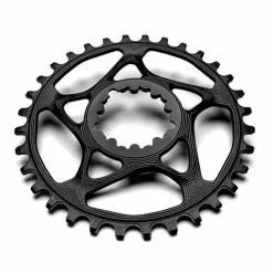 Absolute Black Plateau AbsoluteBLACK Rond Pour SRAM Direct Mount GXP ET BB30 Noir