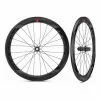 Paire De Roues Fulcrum Wind 55 DB C19 Disc Brake Essieu Avant 12/100 Mm - Arrière 12/142 Mm Noir -Plateaux Vélo populaire boutique fu furw55dfr22ac c 001