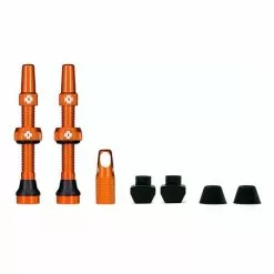 Jeu De Valves Muc-Off 80 Mm Pour Tubeless Orange