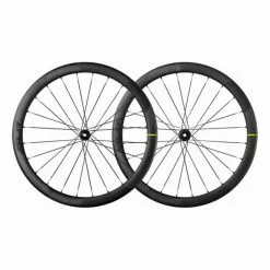 Paire De Roues Mavic Cosmic SLR 45 Disc Center Lock Axe Avant 12x100 Mm - Arrière 12x148 Mm Noir