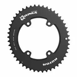 Plateau Extérieur Rotor QRings GRX 48D BCD 110x4 Noir